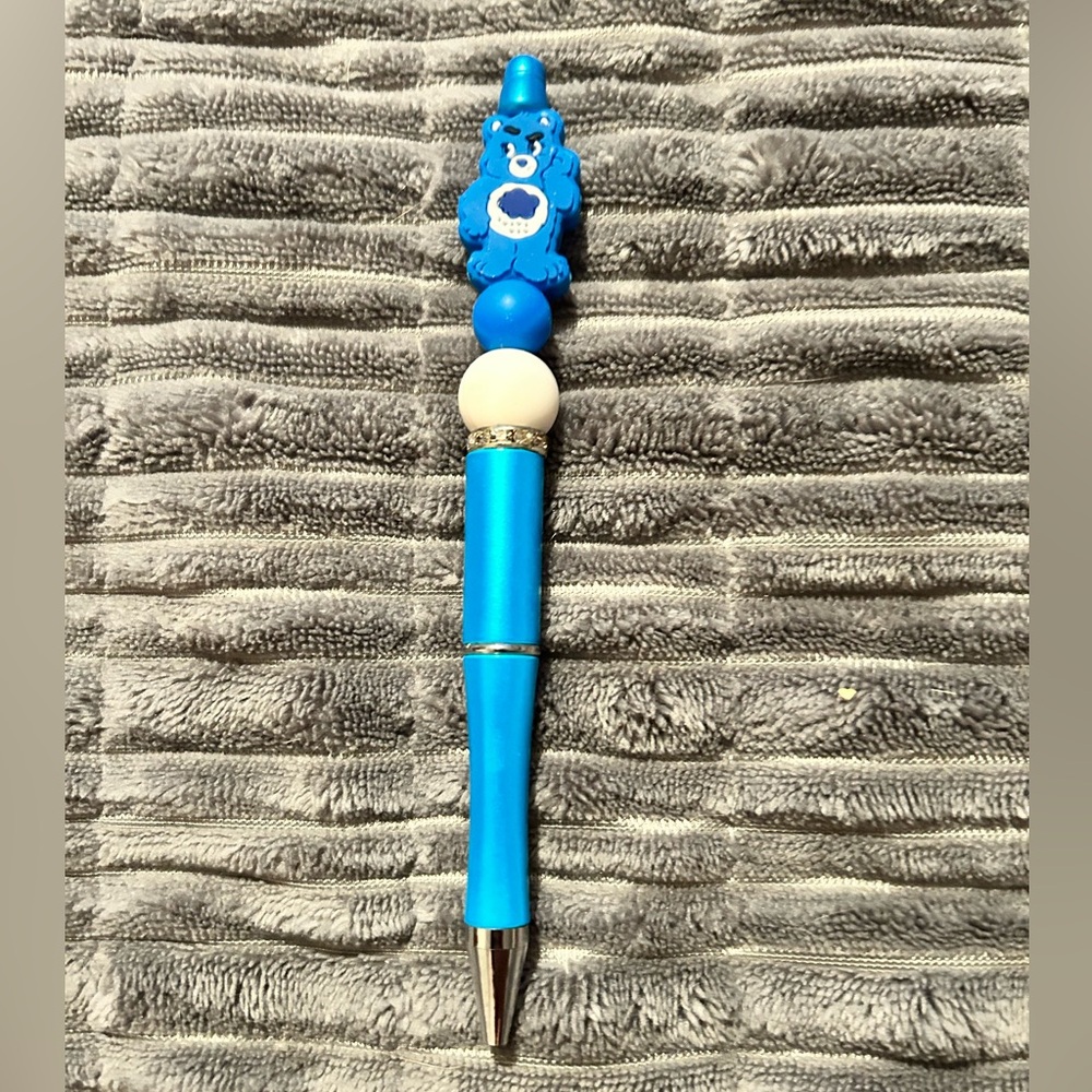 Blue Bear Themed Pen